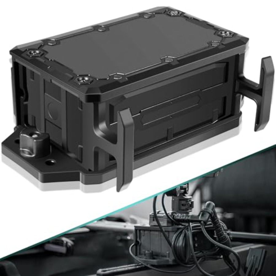 Fish Finder - Track Mounted Battery Box for Fish
