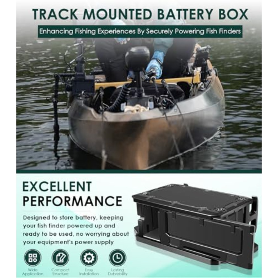 Track Mounted Battery Box for  - đánh giá và giá Fish Finder