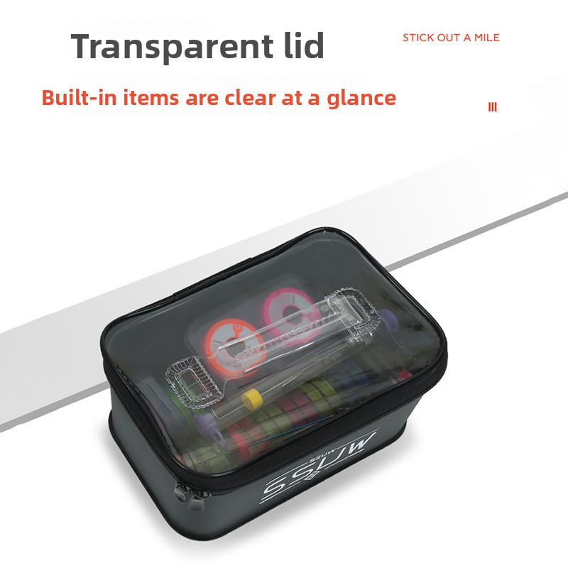 Portable EVA Fishing Tackle Bo - đánh giá và giá Fish Finder Case