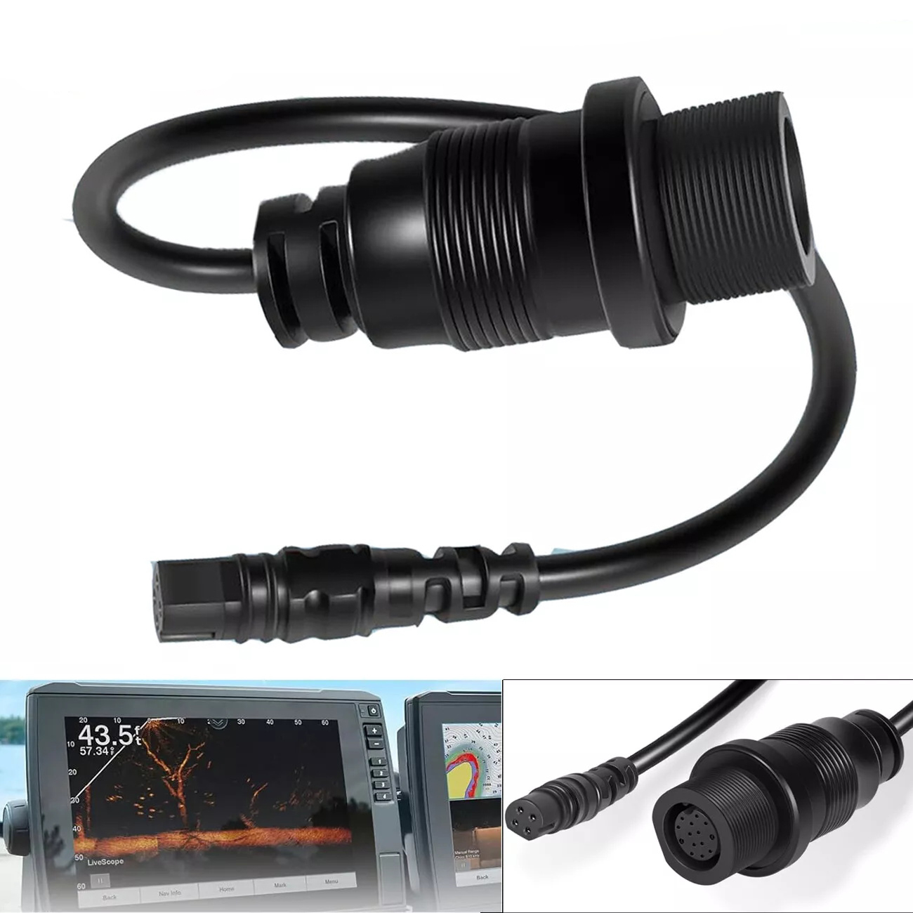 1852081 MKR-DSC-12 Adapter Cab - đánh giá và giá Fish Finder